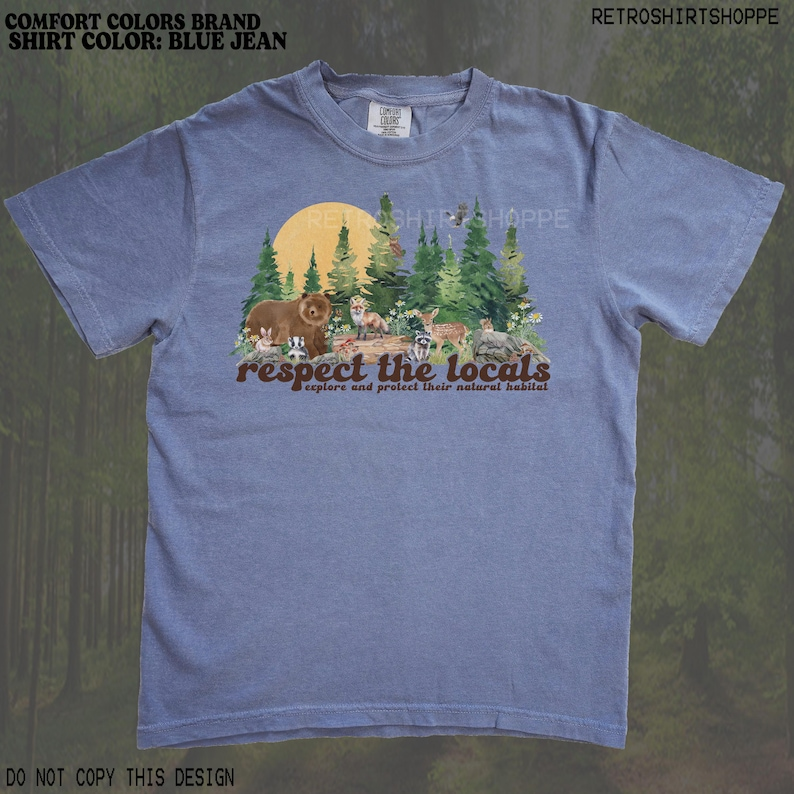 Vintage Forest Animals Graphic Tee for Nature Lovers